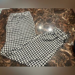 Size XL maternity plaid pants